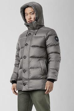 Chamarras Canada Goose Hombre Outlet - Vernon Abrigos Black Label Grises DQ1038972